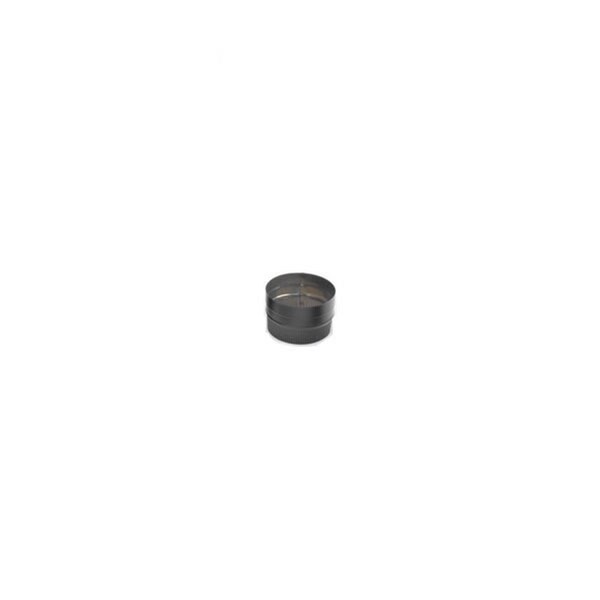 Perfectpillows M & G Duravent 6DBK-AD 6 Inch Dura-black 24-ga Welded Black Stovepipe Stovepipe Adaptor PE891172 - main